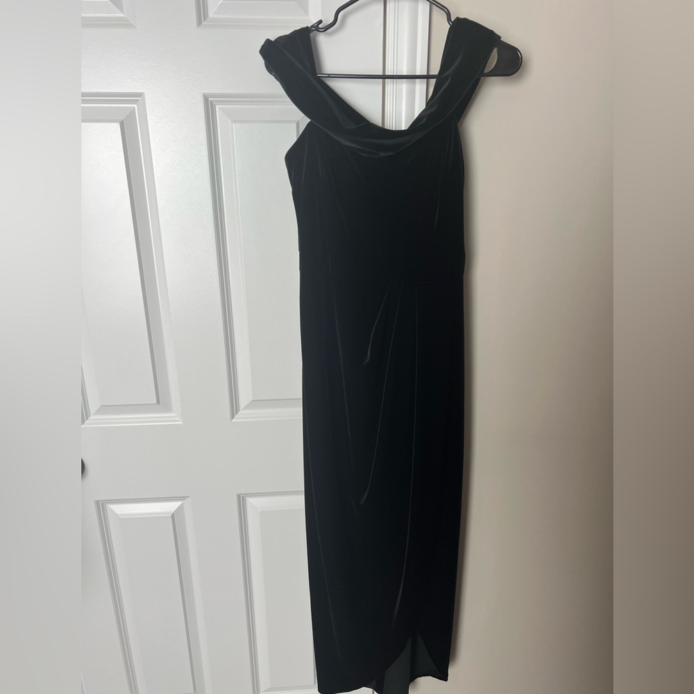 BHLDN Black Tulip Dress